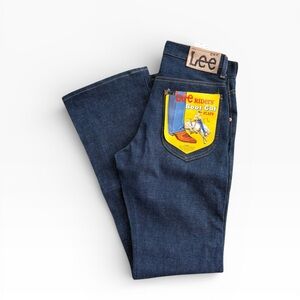 VTG Deadstock Lee Riders 200-0341 Bootcut Flare Jeans NOS Talon Zip 29x34 USA
